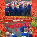 Year 1 Poppies for Remembrance Day