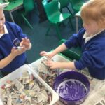Year 1 Art and Geography 3D Map and Sculptures